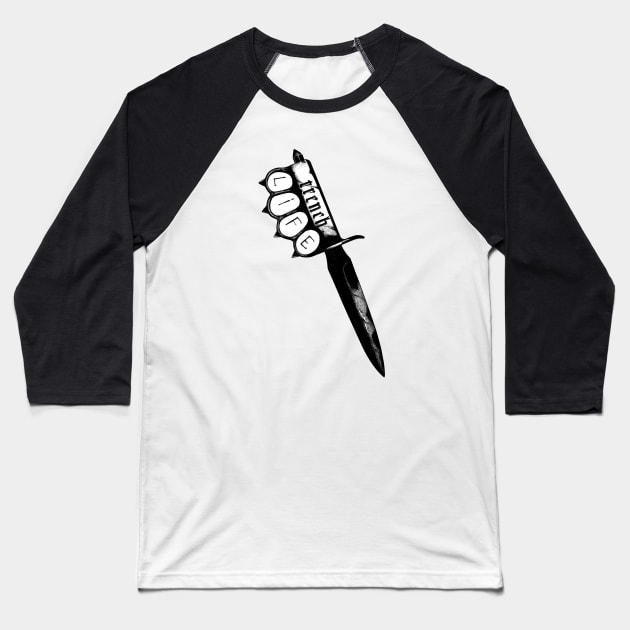 Trench Knife Baseball T-Shirt by ACME